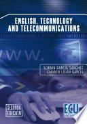 libro English, Technology And Telecomunications