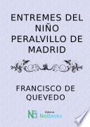 libro Entremes Del Niño Peralvillo De Madrid