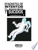 libro Estadísticas De Intentos De Suicidio Y Suicidios. Cuaderno Número 3