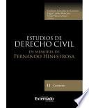 libro Estudios De Derecho Civil En Memoria De Fernando Hinestrosa. Tomo Ii: Contratos