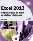 libro Excel 2013