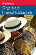 libro Frommer S Spanish Phrasebook And Travel Kit