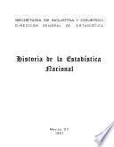 libro Historia De La Estadística Nacional