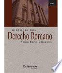 libro Historia Del Derecho Romano