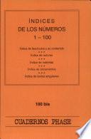 libro Índices De Los Números 1 100