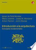 libro Introducción A La Arquitectura. Conceptos Fundamentales