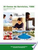libro Ix Censo Comercial 1986. Datos Referentes A 1985. Resumen General. Tomo Ii