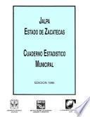 libro Jalpa Estado De Zacatecas. Cuaderno Estadístico Municipal 1995