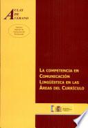 libro La Competencia En Comunicación Lingüística En Las áreas Del Currículo