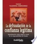 libro La Defraudación De La Confianza Legitima