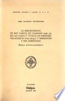 libro La Descendencia De Ruy García De Caamaño (siglo Xii) En Las Casas Y Títulos De Rubianes