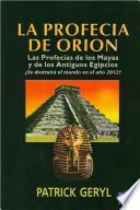 libro La Profecía De Orión