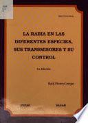 libro La Rabia En Las Diferentes Especies, Sus Transmisores Y Su Control.