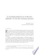 libro La Sociedad Patriarcal En El Discurso Ilustrado: El Caso Del Virreinato Peruano