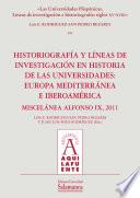 libro Las Universidades Hispánicas. Líneas De Investigación E Historiografía: Siglos Xv Xviii