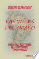 libro Las Voces Del Ocaso