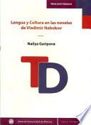 libro Lengua Y Cultura En Las Novelas De Vladimir Nabocov