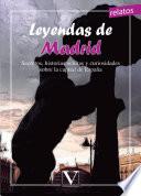 libro Leyendas De Madrid