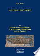 libro Los Persas Eran Indios