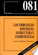 libro Los Tribunales Españoles