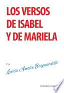 libro Los Versos De Isabel Y De Mariela