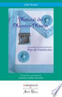 libro Manual Del Maestro Masón