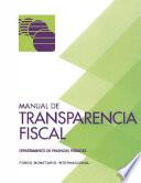 libro Manual On Fiscal Transparency