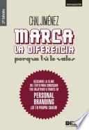 libro Marca La Diferencia. Porque Tú Lo Vales