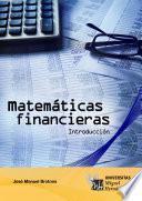 libro Matemáticas Financieras. Introducción