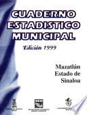 libro Mazatlán Estado De Sinaloa. Cuaderno Estadístico Municipal 1999