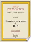 libro Memorias De Un Cortesano De 1815