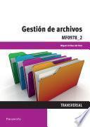 libro Mf0978_2   Gestión De Archivos