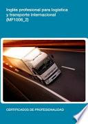 libro Mf1006_2   Inglés Profesional Para Logística Y Transporte Internacional