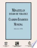 Minatitlán Estado De Veracruz. Cuaderno Estadístico Municipal 1994