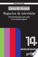 libro Negocios De Televisión