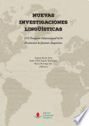 libro Nuevas Investigaciones Lingüísticas