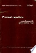 libro Personal Capacitado Para El Desarrollo Agropecuario Y Rural