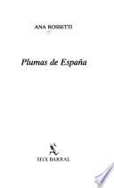 libro Plumas De España