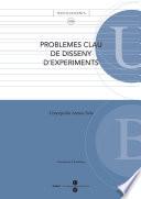 libro Problemes Clau De Disseny D Experiments