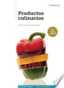 libro Productos Culinarios