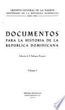libro Publicaciones   Dominican Republic. Archivo General De La Nación