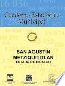 libro San Agustín Metzquititlán Estado De Hidalgo. Cuaderno Estadístico Municipal 1996