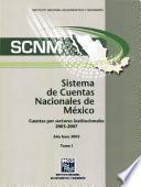 libro Scnm. Sistema De Cuentas Nacionales De México. Cuentas Por Sectores Institucionales 203 2008. Año Base 2003. Tomo Ii