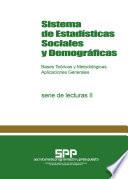 libro Sistema De Estadísticas Sociales Y Demográficas. Bases Teóricas Y Metodológicas. Aplicaciones Generales. Serie De Lecturas Ii