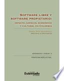 libro Software Libre Y Software Propietario