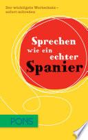 libro Sprechen Wie Ein Echter Spanier