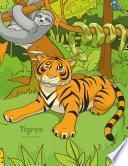 libro Tigres Libro Para Colorear 1