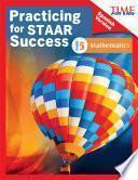 libro Time For Kids Practicing For Staar Success: Mathematics: Grade 5 (spanish Version)