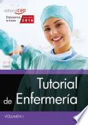 libro Tutorial De Enfermería. Volumen I