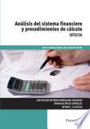 libro Uf0336   Análisis Del Sistema Financiero Y Procedimientos De Cálculo